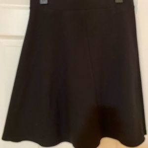 Ann Taylor Black A-Line Mini Skirt Size XL NWT